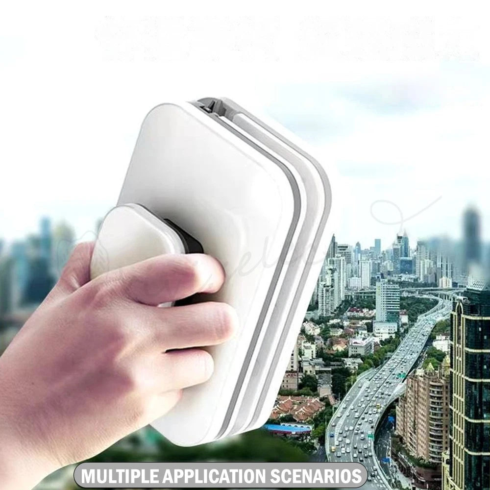 Magnetic Window Cleaner Glass Brush Wiper Washing Double Side Cleaning Tools AU