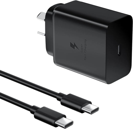 45W Super Fast Wall Charger w/Type-C Cable For Samsung Galaxy S21 22 S23 Ultra