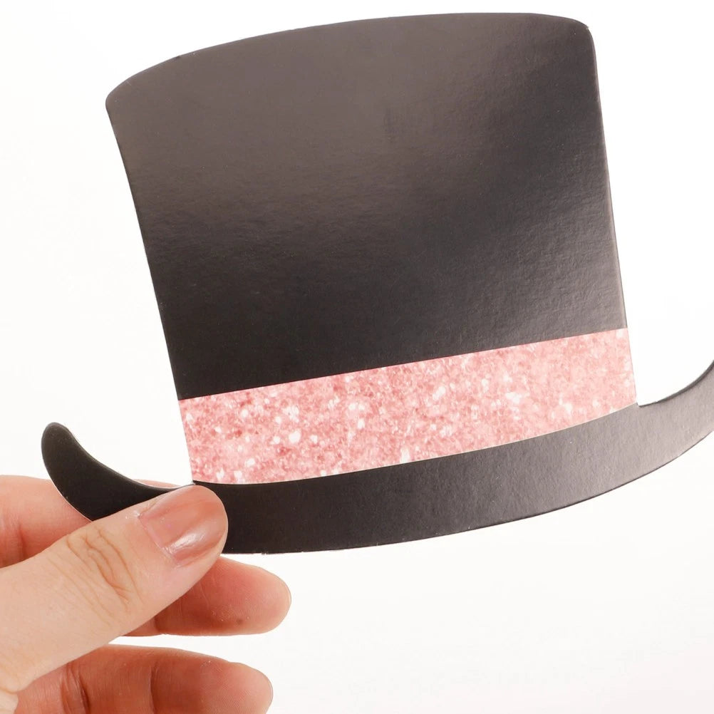 1 Set of Birthday Photo Booth Props Selfie Prop Party Supplies Decorations