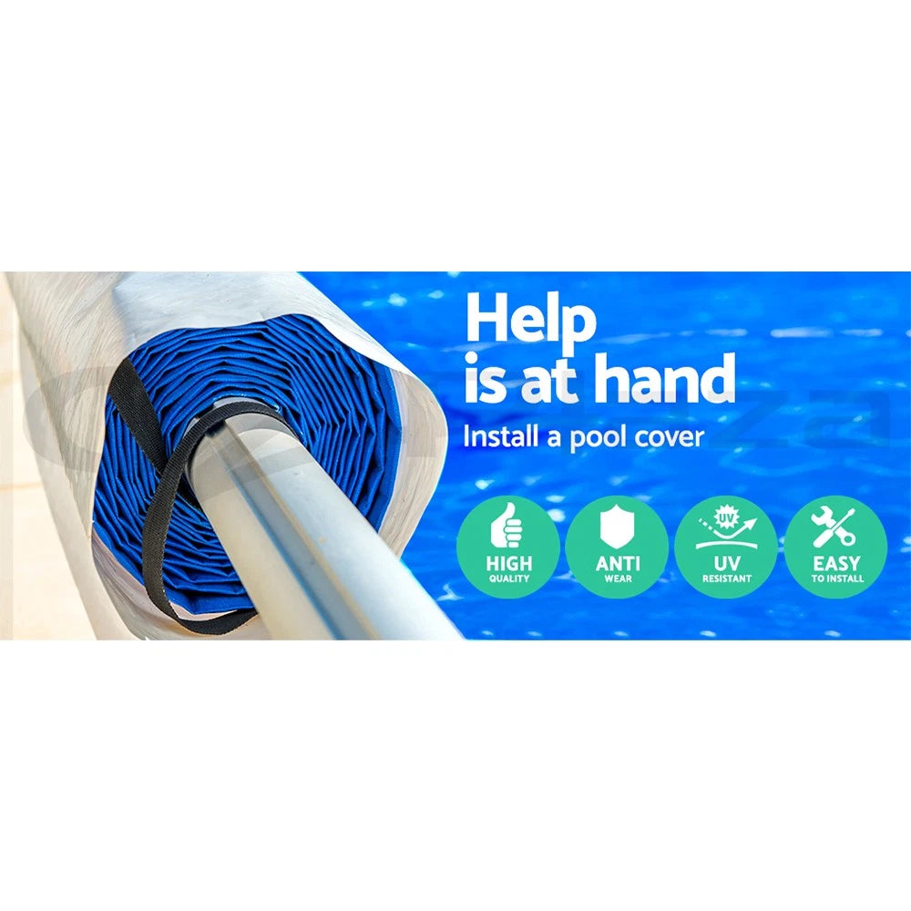 Aqua Buddy Pool Cover Roller Attachment Straps Kit 8PCS for Swimming Solar Pool