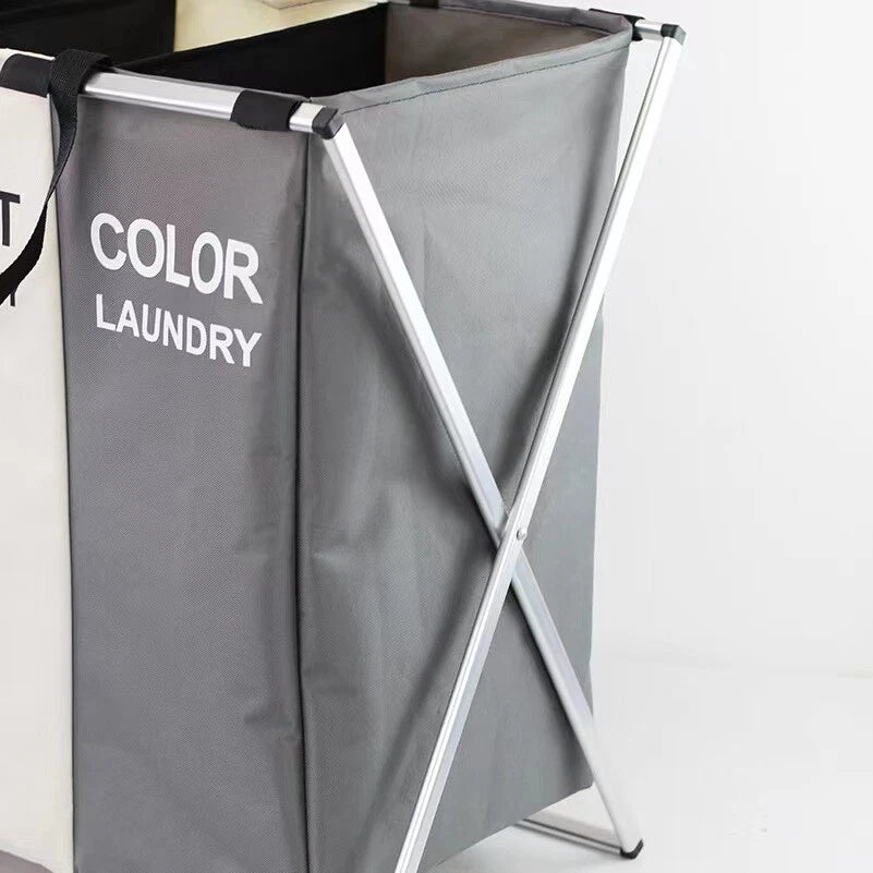 Large Foldable Laundry Washing Clothes Storage Bag Hamper Basket Bin Organiser