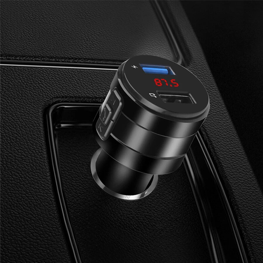 Handsfree Wireless Bluetooth FM Transmitter Car Charger USB MP3 Player Audio Oz