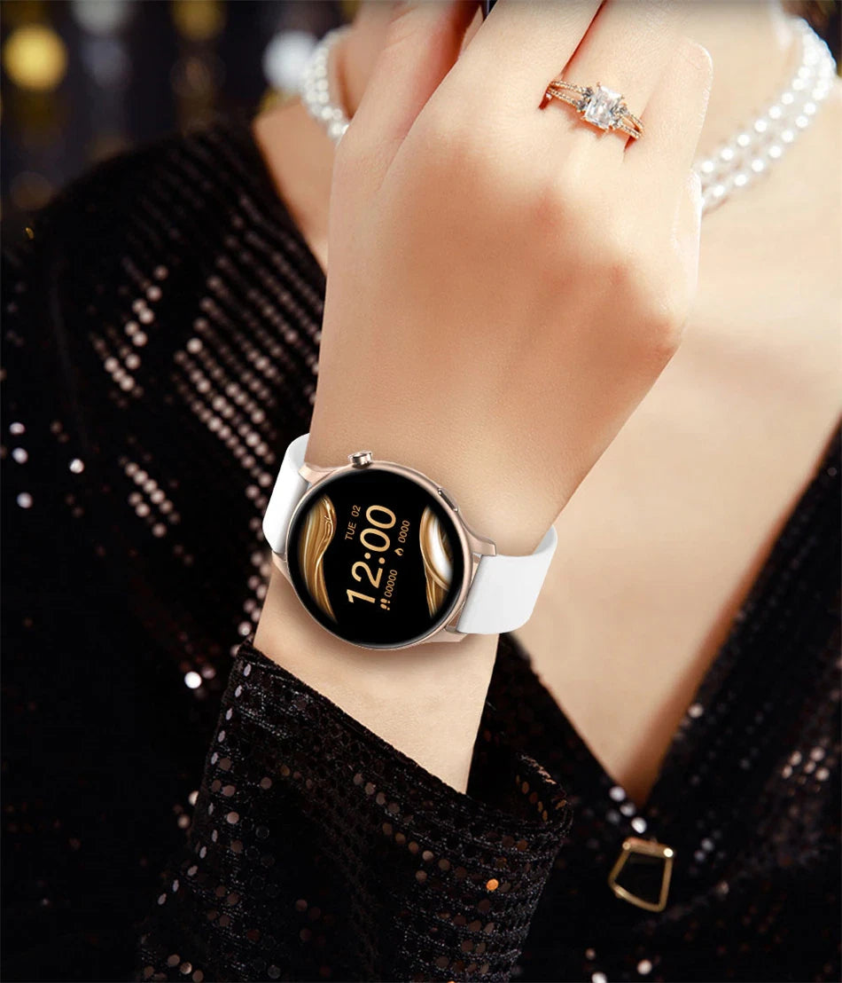 New Smart Watch Full Touch Screen AMOLED Bluetooth Call for Women and Men -DT85