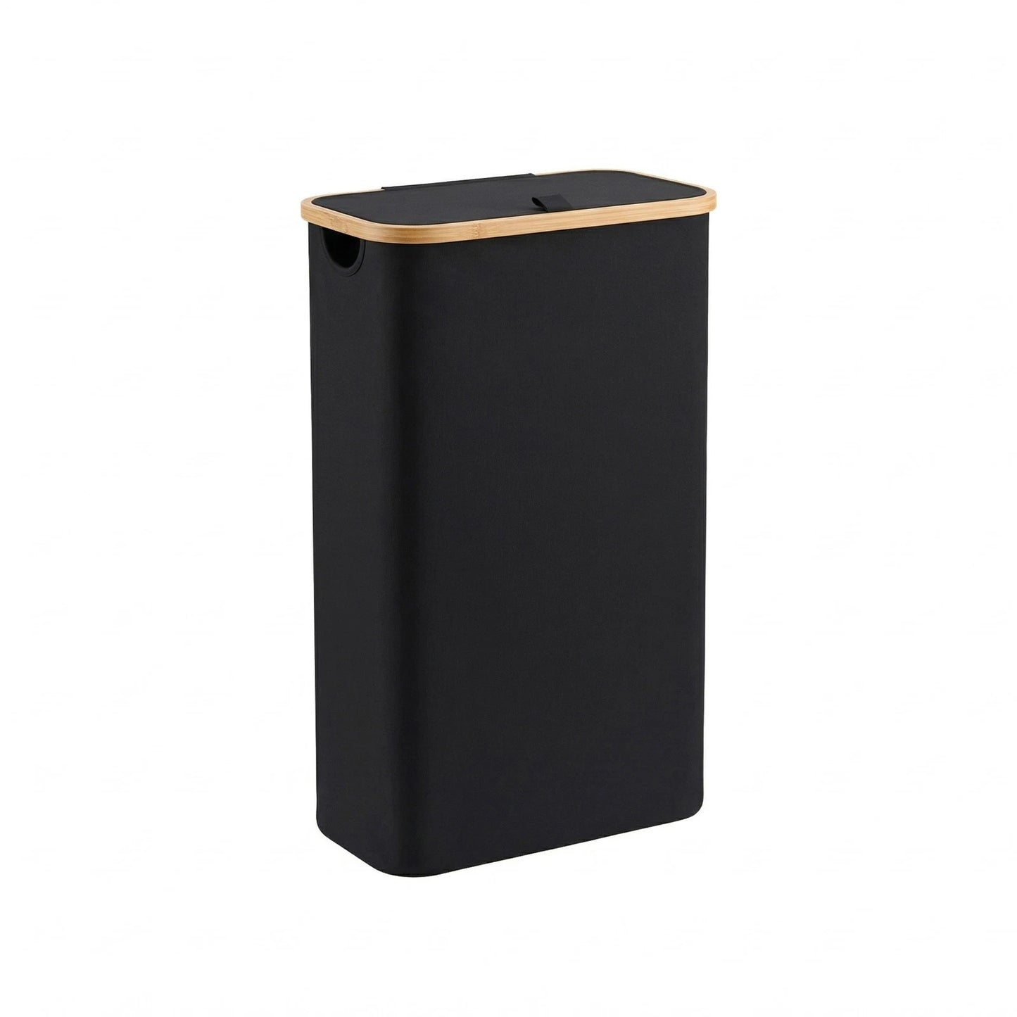 Artiss Laundry Basket with Removable Bag Foldable Clothes Hamper Black 60L