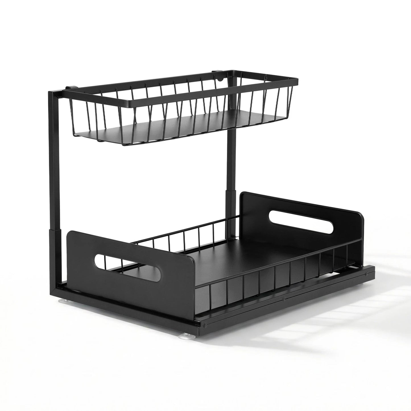 Artiss Under Sink Organizer Storage L Shape Kitchen Cabinet Shelf