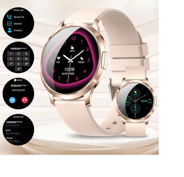 New Smart Watch Full Touch Screen AMOLED Bluetooth Call for Women and Men -DT93