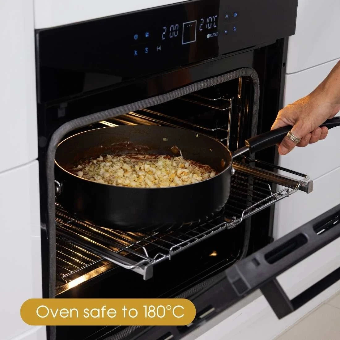 RACO Smartstart Nonstick Induction 6 Piece Cookware Set + 4  Utensils