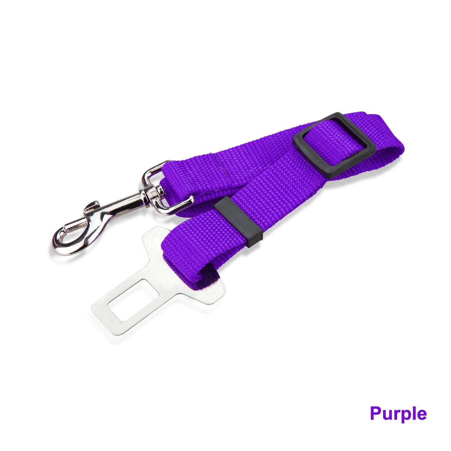 ADJUSTABLE CAR DOG SEAT BELT SAFETY VEHICLE HARNESS LEAD LEASHES CLIP PET PUPPY