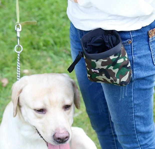 Pet Dog Obedience Training Treat Pouch Carrier Holder Doggie Bait Snack Bag