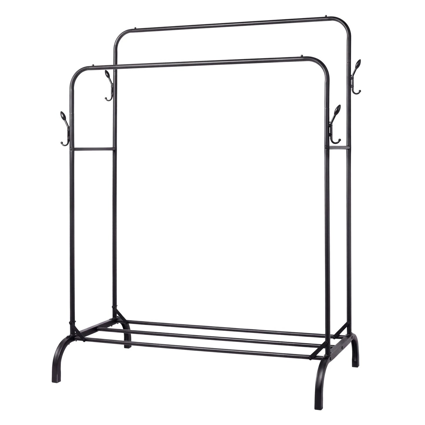 Levede Clothes Rack Heavy Duty Garment Rack Carbon Steel 95kg Black