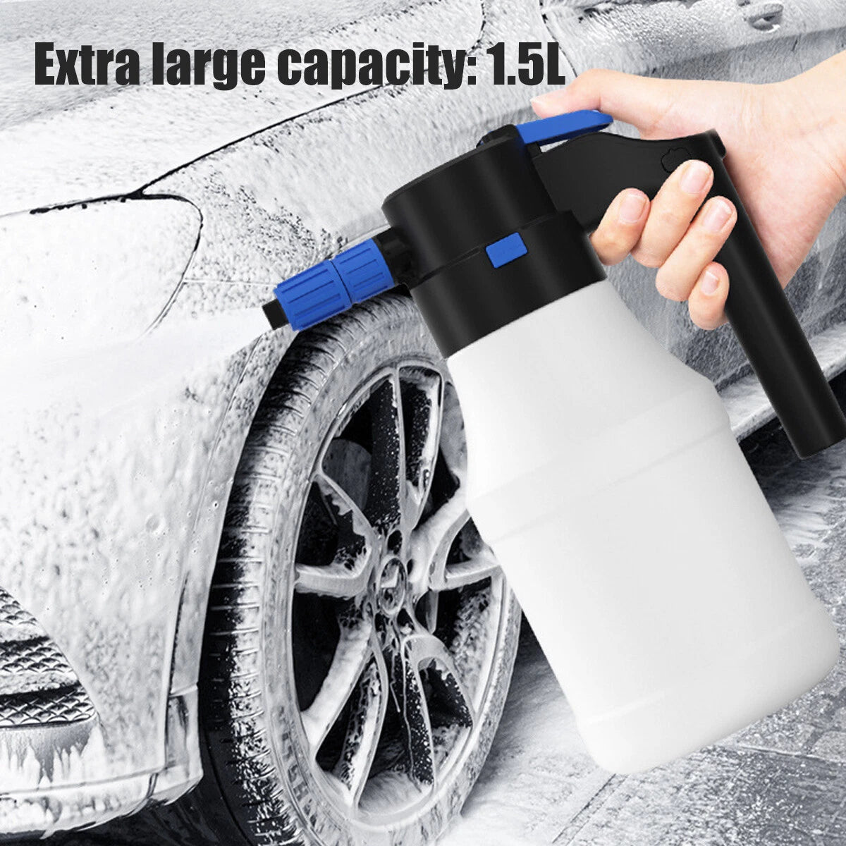 Wireless Electric Foam Pressure Washer High Pressure Garden Car Cleaning Tool