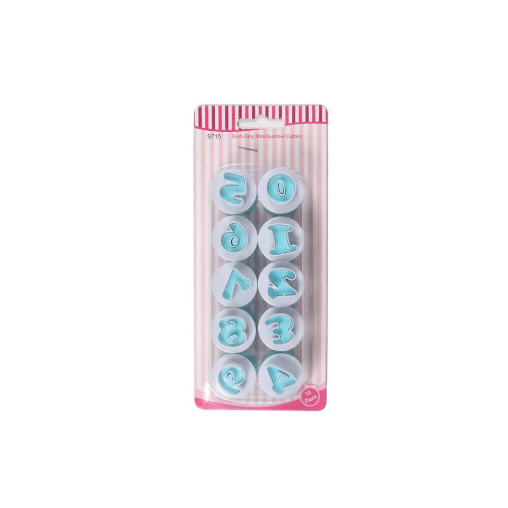Alphabet Number Cutter Cake Decorating Mold Icing Mould Set Letter Fondant