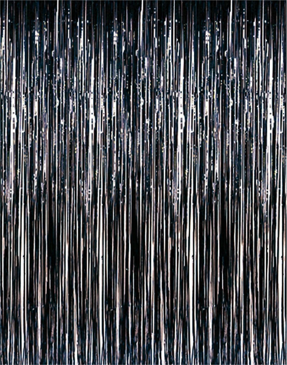 2M Metallic Fringe Tinsel Curtain Foil Backdrop Streamer Event Party Drop AUS