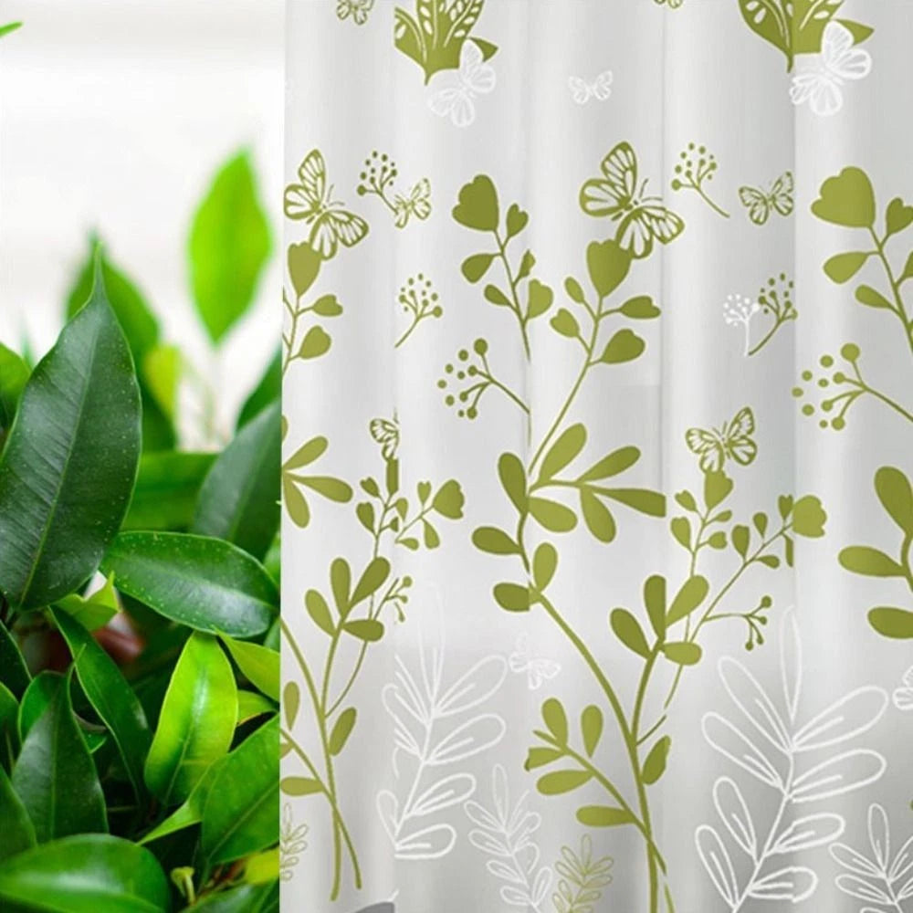 Mildew Proof Bathroom Curtain Waterproof Printed Shower Curtain