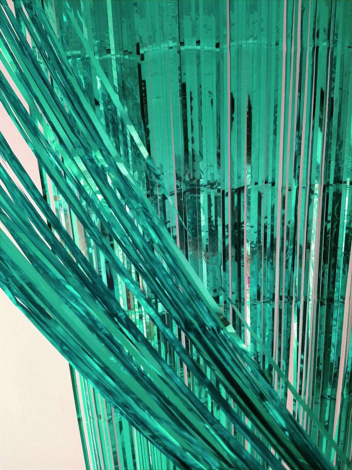 2M Metallic Fringe Tinsel Curtain Foil Backdrop Streamer Event Party Drop AUS