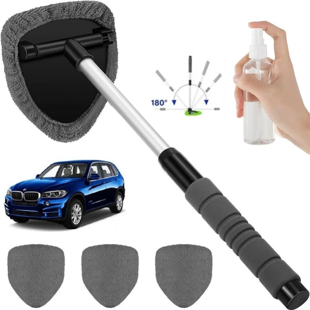 Window Cleaning Windshield Cleaner Wiper Glass Windscreen Car Brush Tool Set