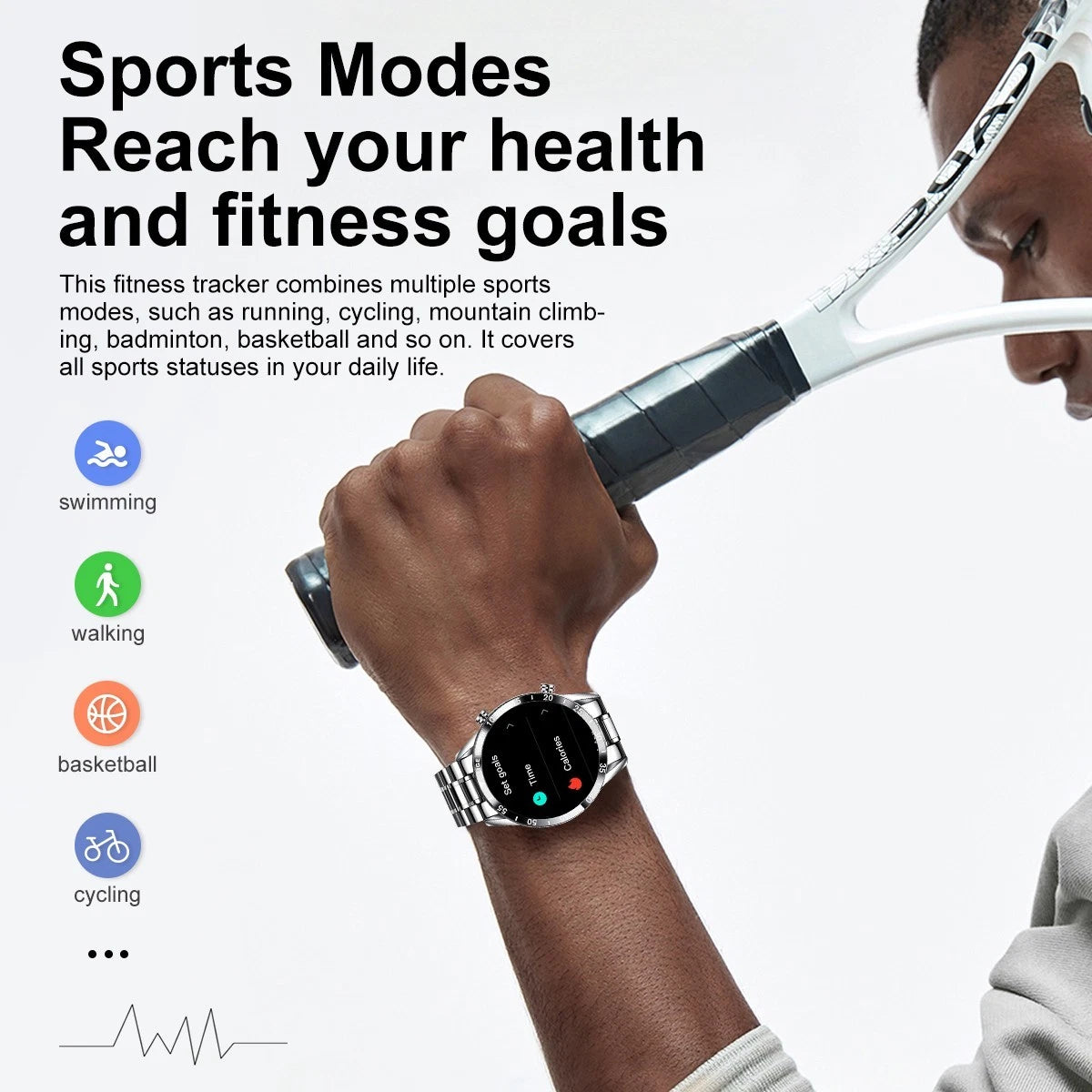 Bluetooth Call Smart Watch Waterproof Men Sport Full Touch Screen Smartwatch HOT