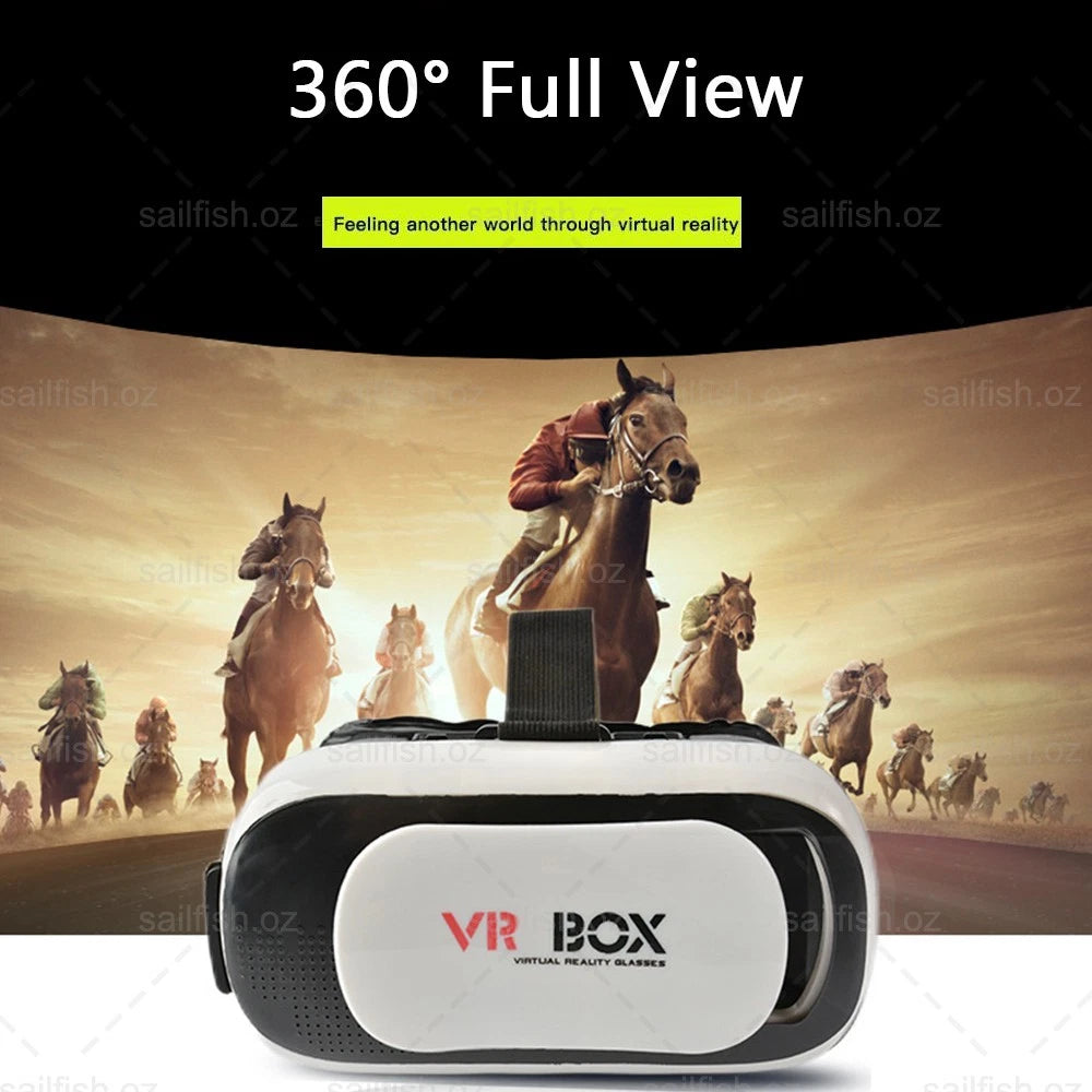 Virtual Reality 3D VR Glasses Headset Box Helmet for Phone and Android phone