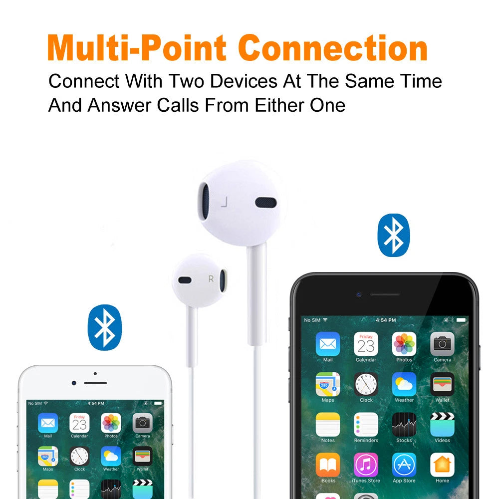 Premium Bluetooth Wireless Headphones Running Sport Earphones Gift with Mic
