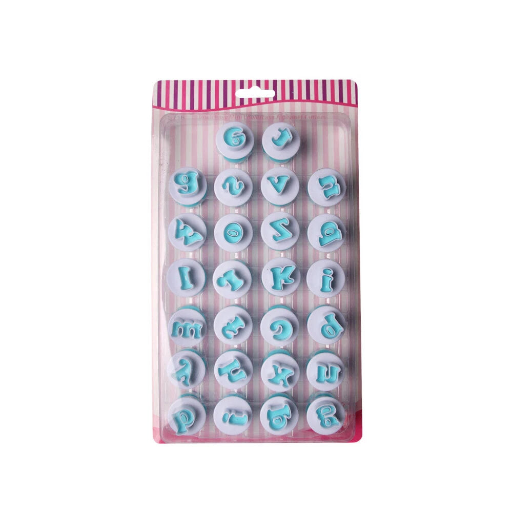 Alphabet Number Cutter Cake Decorating Mold Icing Mould Set Letter Fondant