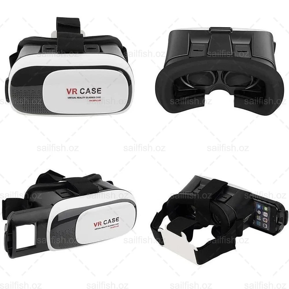 Virtual Reality 3D VR Glasses Headset Box Helmet for Phone and Android phone