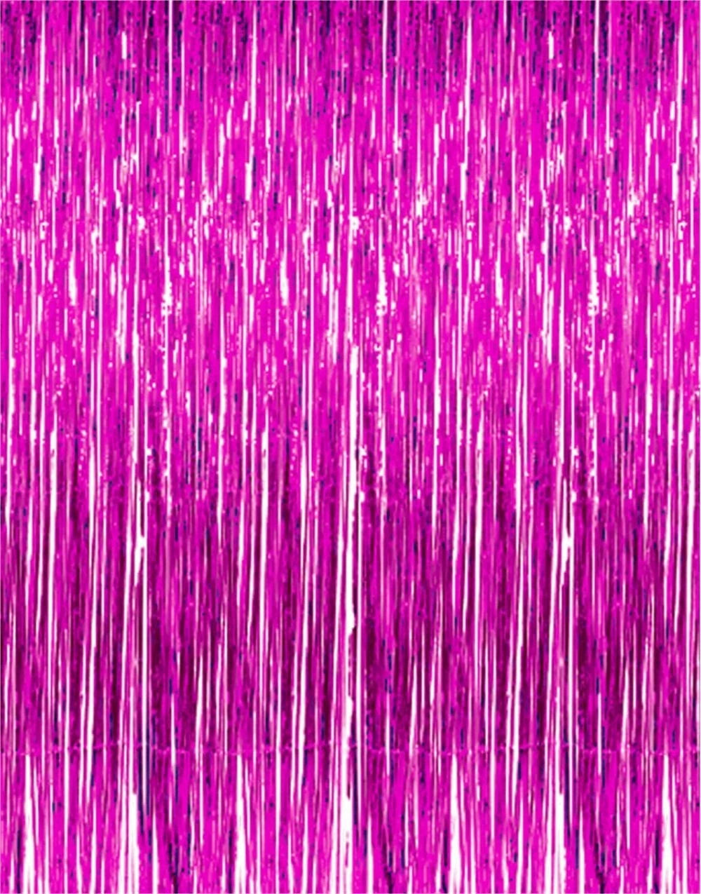 2M Metallic Fringe Tinsel Curtain Foil Backdrop Streamer Event Party Drop AUS
