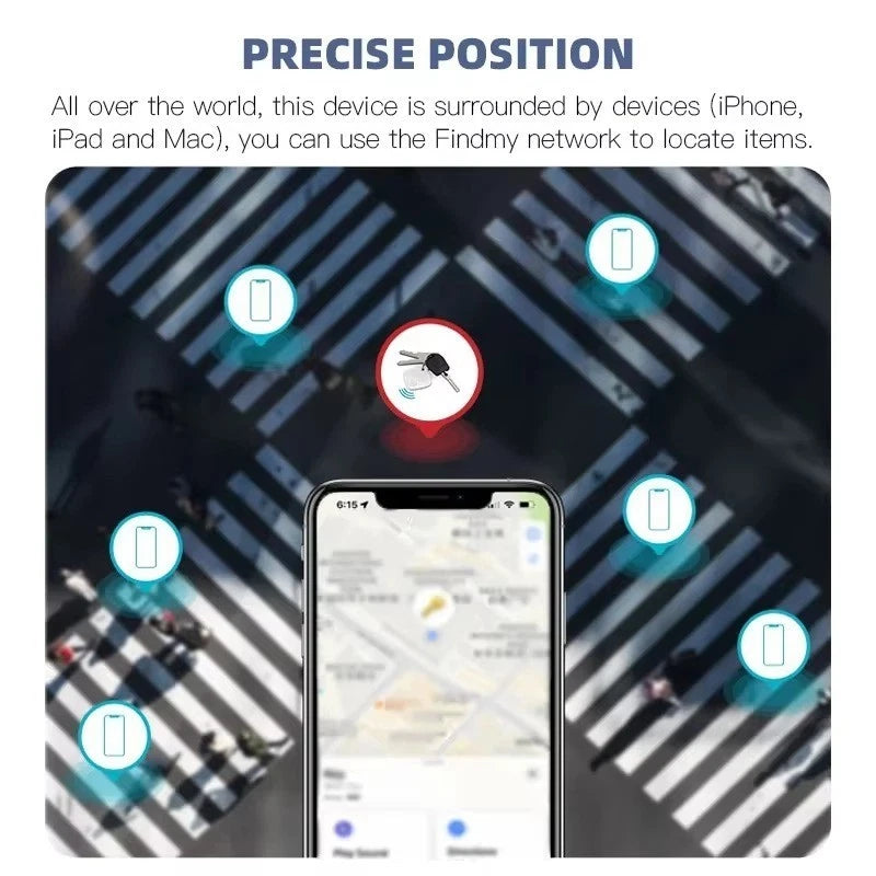 Tracking Device Air Tag Smart Tracker Bike Car Purse Apple Find My Key Mini GPS