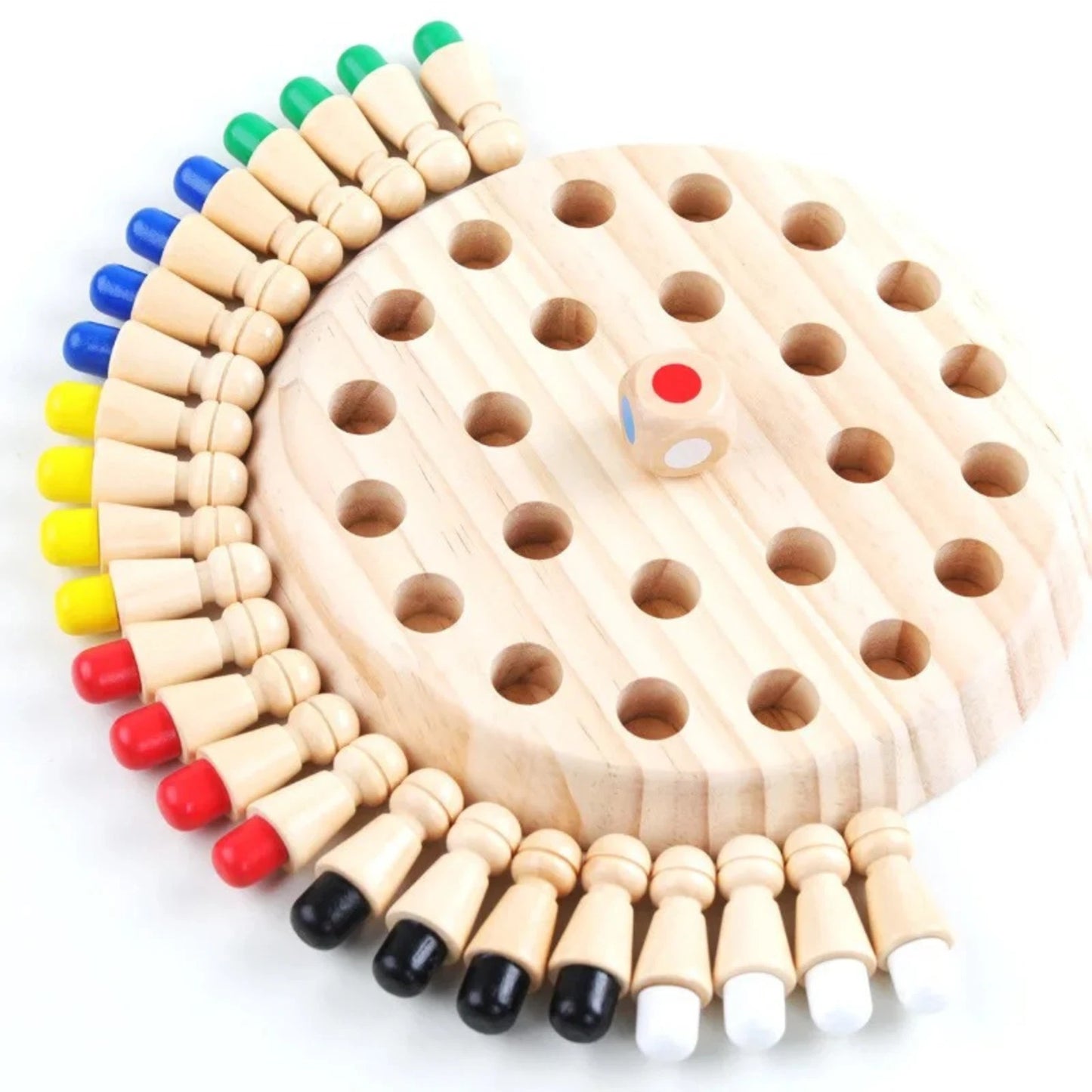Wooden Memory Match Stick Chess Game Funny Block Board Game Kids Education Toys