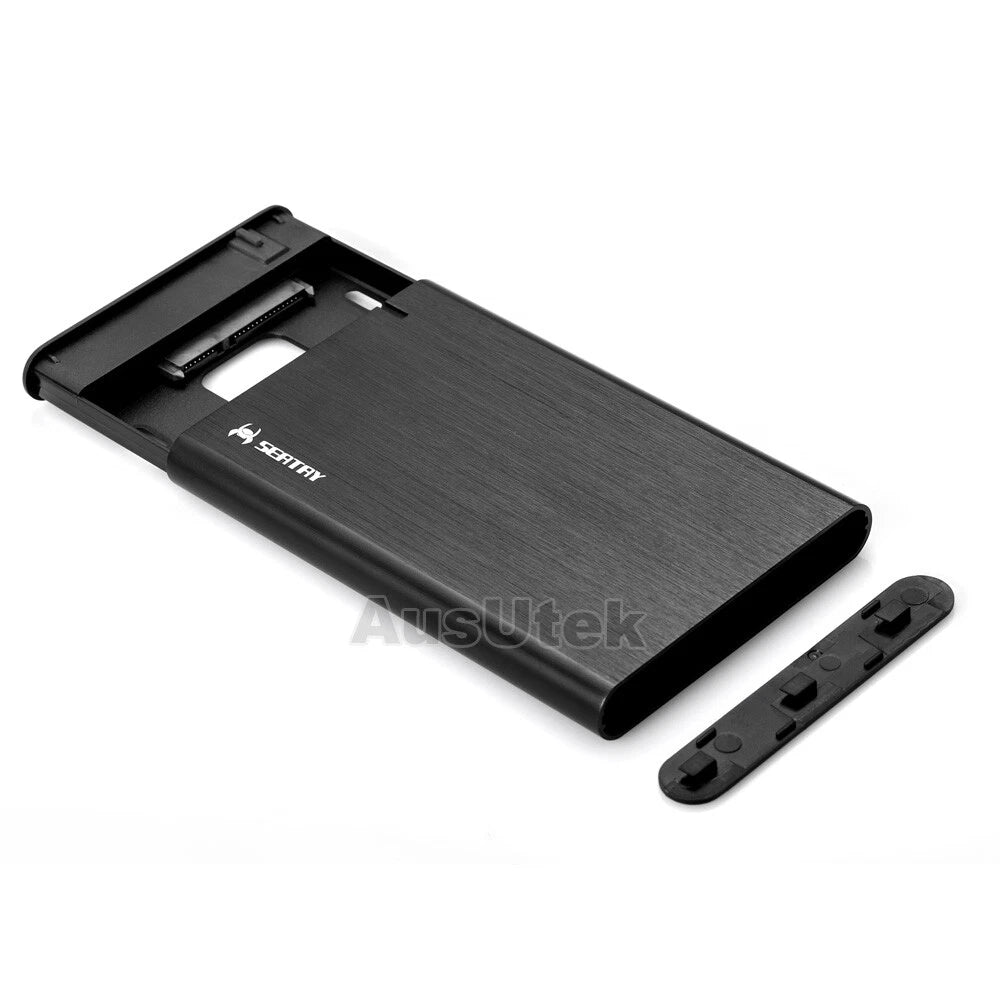 Aluminum USB 3.0 Hard Drive 2.5" SATA HDD SSD External Slim Enclosure Case