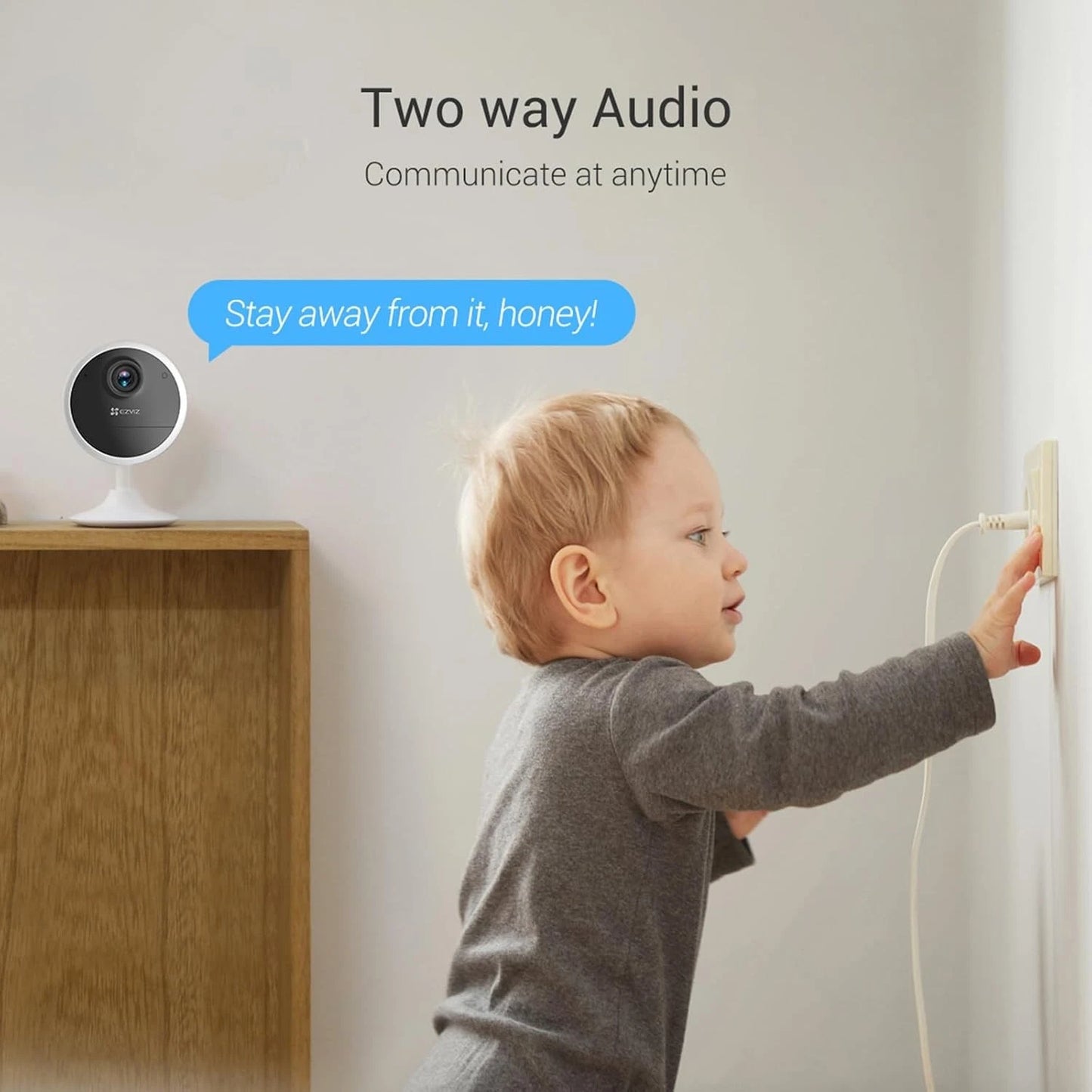 EZVIZ CB1 Wireless Battery Powered Security Camera 1080P Baby and Pet Monitor