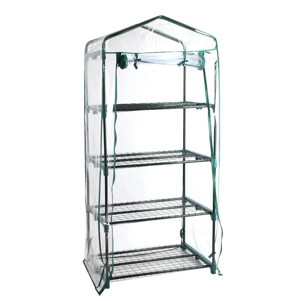 Green Fingers Greenhouse 4 Tiers Mini Green House Garden Bed Planter Box