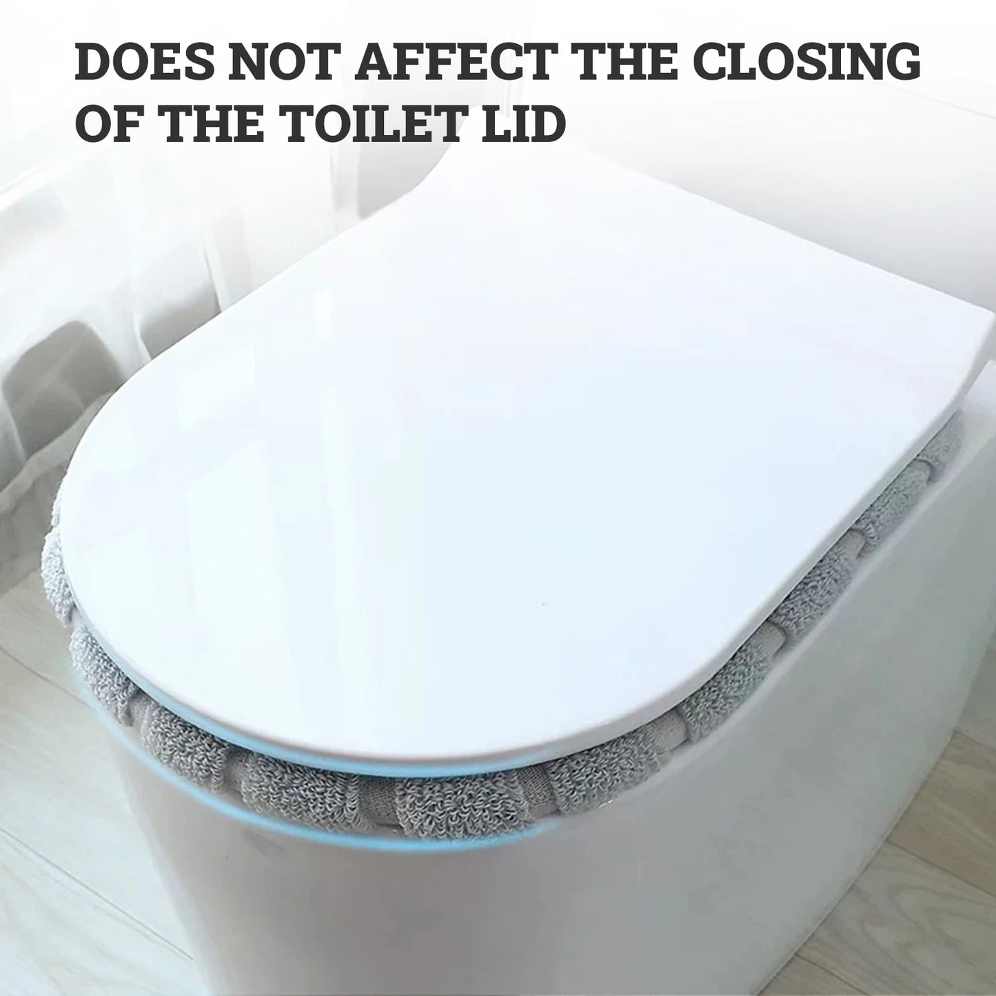 Soft Toilet Seat Mat Bathroom Washable Closestool Cushion Cover Pad Lid Warmer