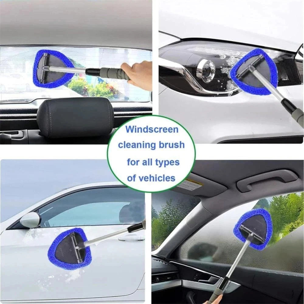 Window Cleaning Windshield Cleaner Wiper Glass Windscreen Car Brush Tool Set