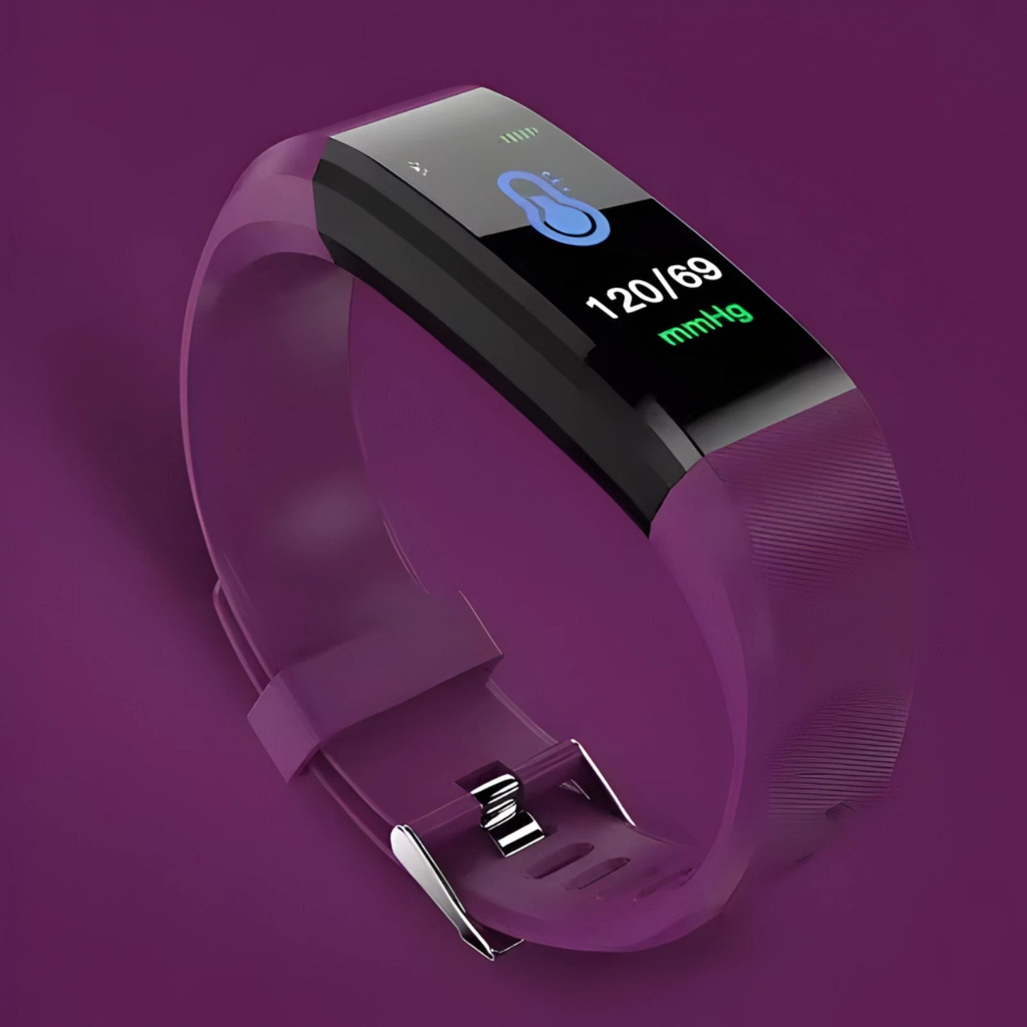 Bluetooth Fitness Tracker Smart Watch Heart Rate Monitor Step Counter Waterproof