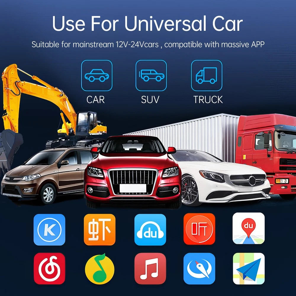 Bluetooth 5.3 Radio Car Kit Wireless FM Transmitter with USB Charger MP3 Player