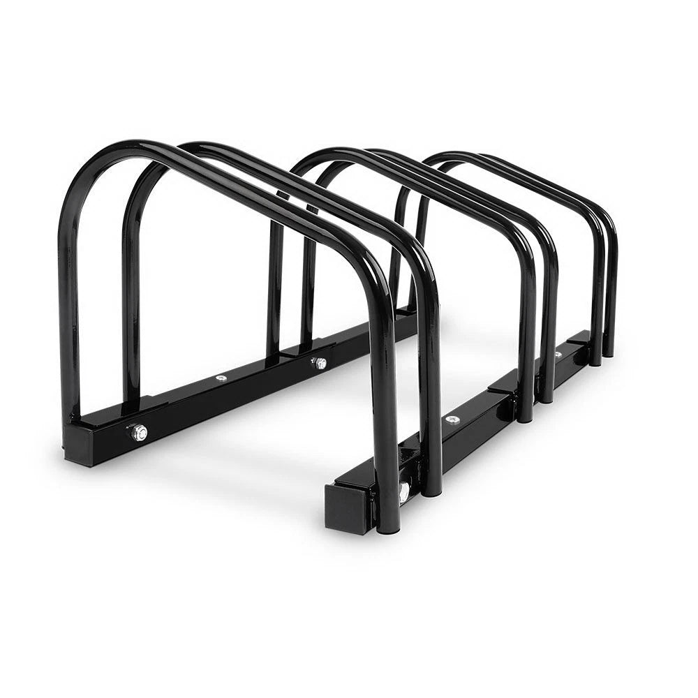 3 Bike Stand Rack Bicycle Floor Parking Holder Cycling Instant Storage Portable