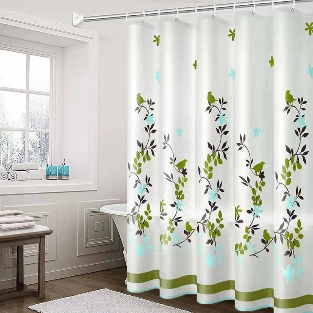 Mildew Proof Bathroom Curtain Waterproof Printed Shower Curtain