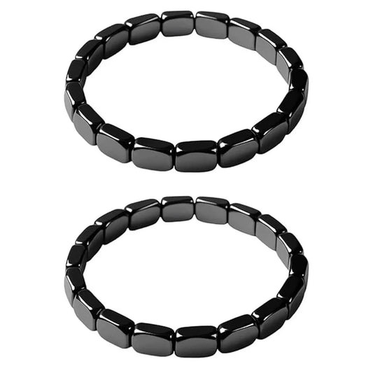 1/2pcs Hemys Hematite Bracelet for Men, 2026 New Hemios bracelet with Gift