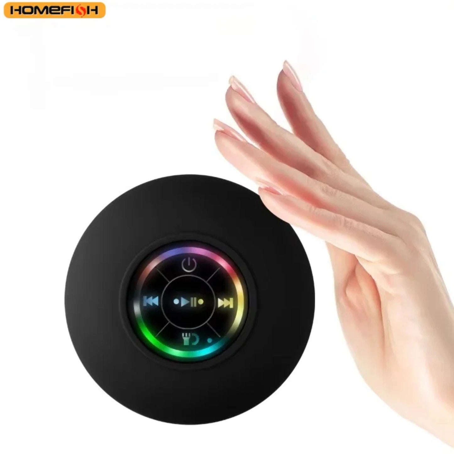 Waterproof Bluetooth Speaker Portable LED Bathroom Shower Wireless Mini Stereo