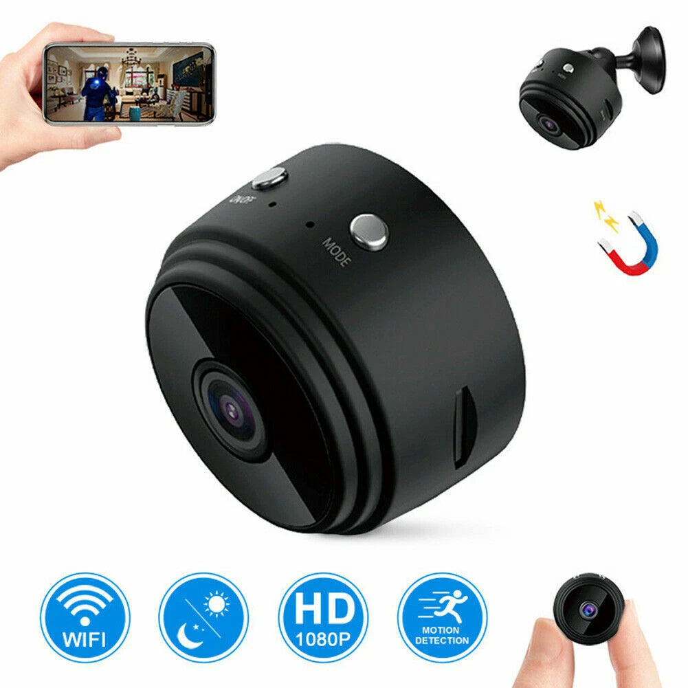 Mini Wifi Wireless IP Surveillan Camera 1080P HD Security Cam Network Monitor