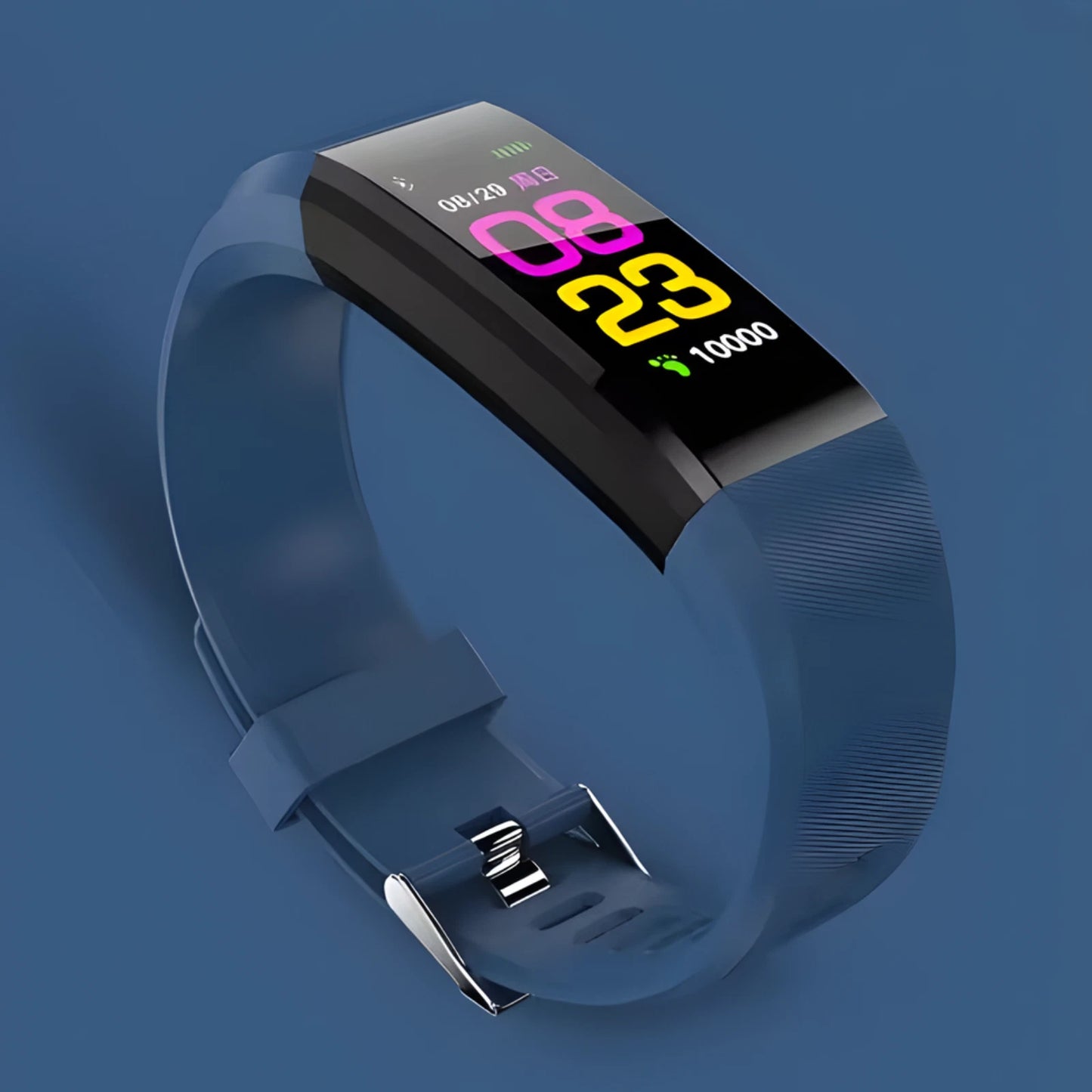 Bluetooth Fitness Tracker Smart Watch Heart Rate Monitor Step Counter Waterproof