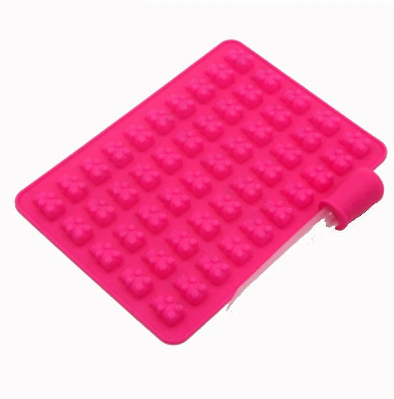 53 Cavity Silicone Gummy Bear Mold Candy Chocolate Jelly Ice Moulds Bakeware AU