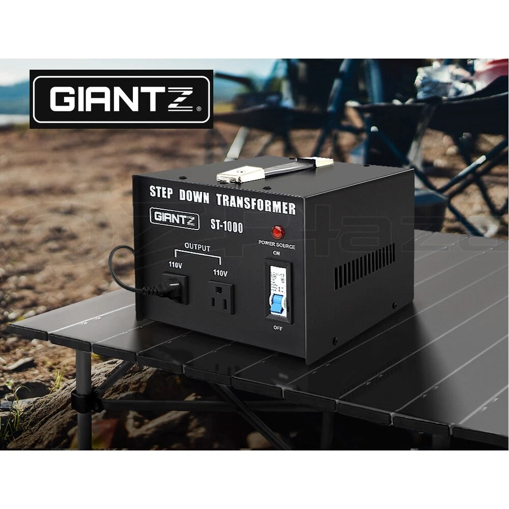 Giantz Step Down Transformer 240V-110V Stepdown Voltage Converter Travel AU-US