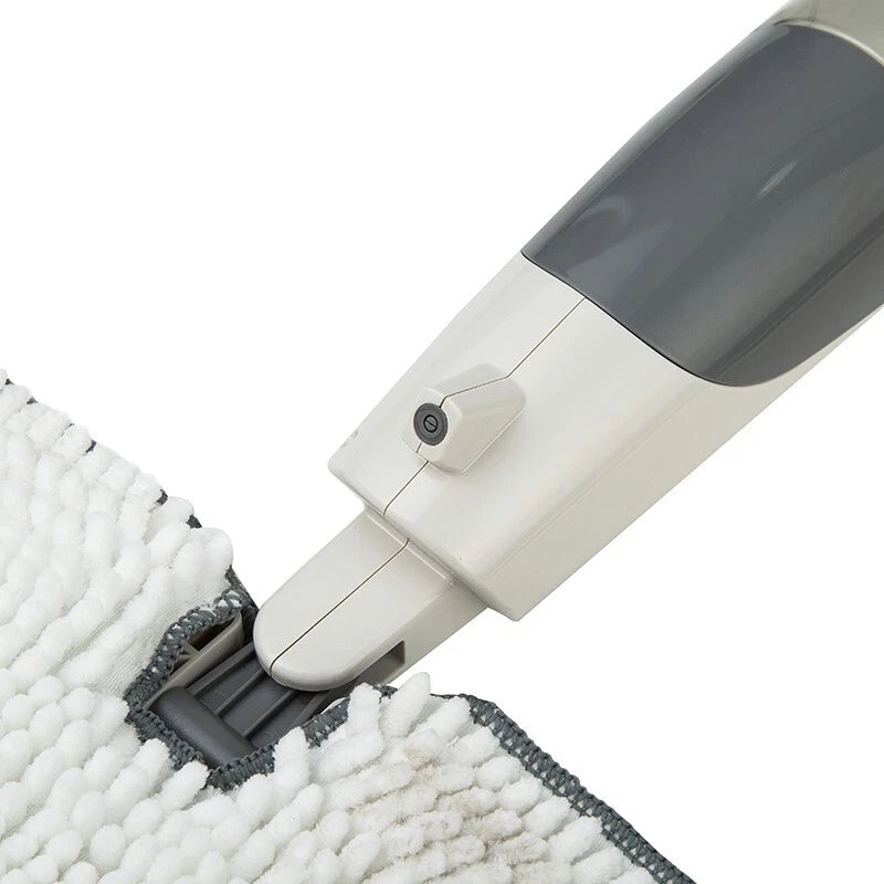 Double-Sided Spray Mop with Microfibre Mop Pads for Wood Floor  360° Swivel