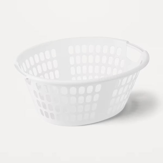 Oval Laundry Basket Washing Clothes 10KG Capacity