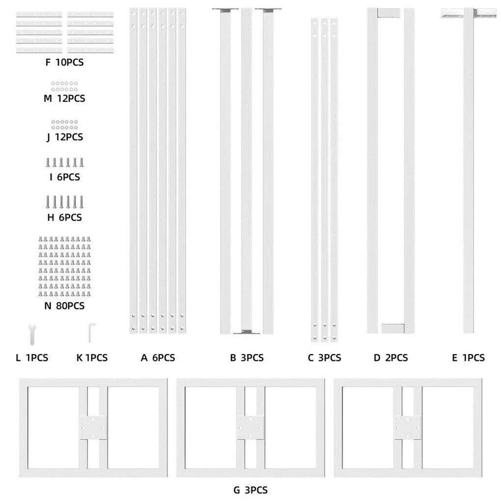 6Mx3M Adjustable Heavy duty Telescopic Wedding Backdrop Stand Pipe &Drape System