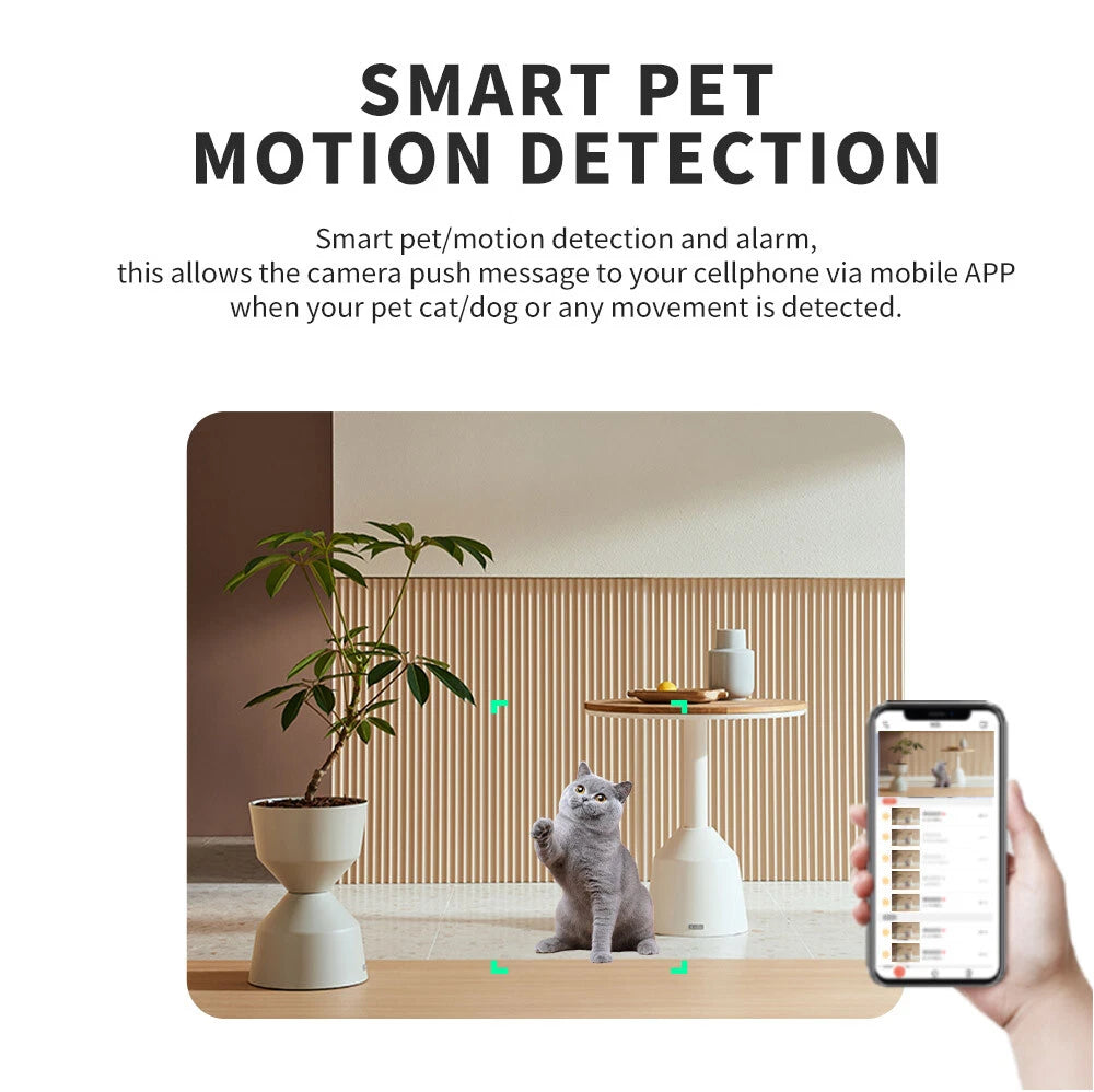 Skyworth 3K 5MP Smart Indoor Security Camera H50 Pro 2.4G 5G WIFI Baby Monitor