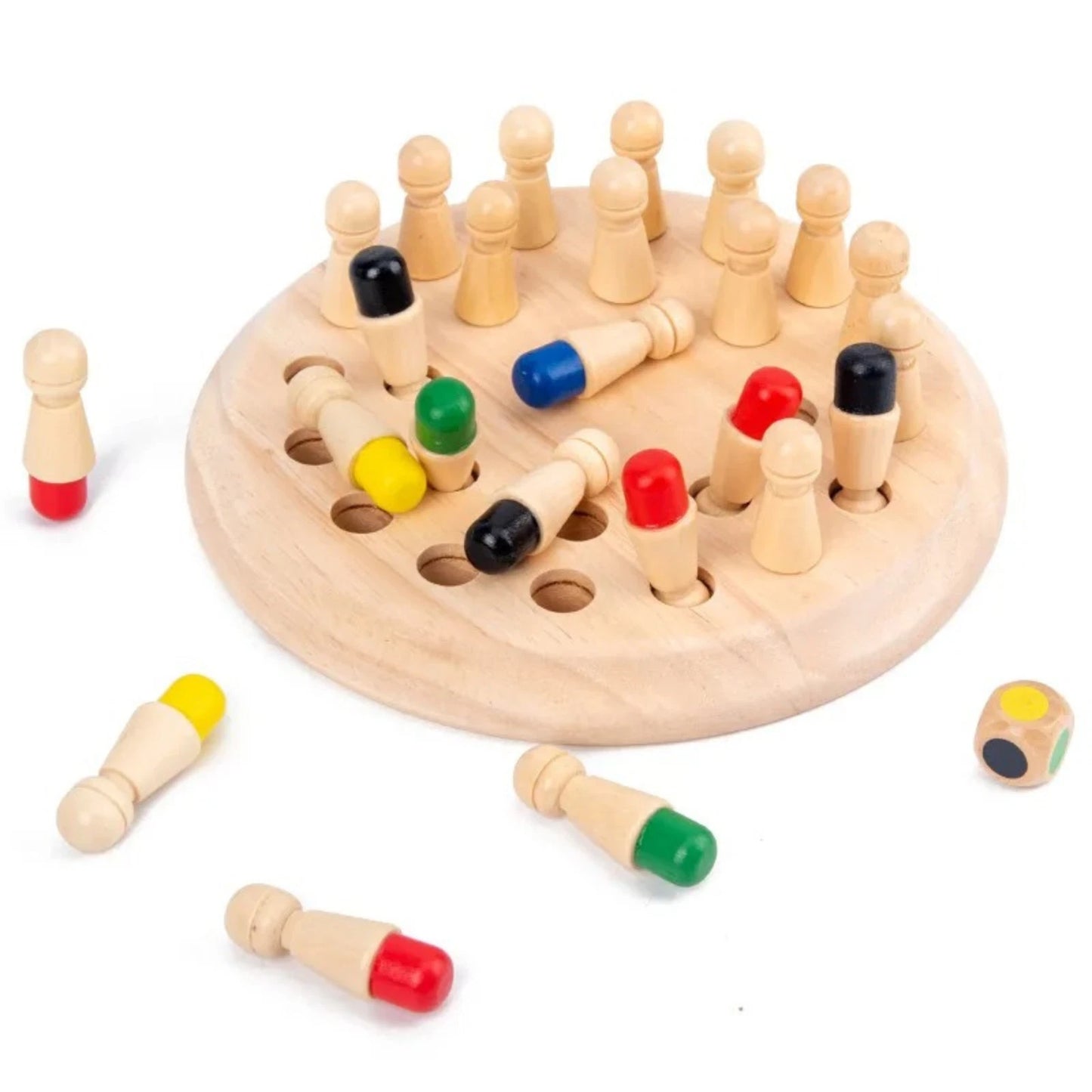 Wooden Memory Match Stick Chess Game Funny Block Board Game Kids Education Toys