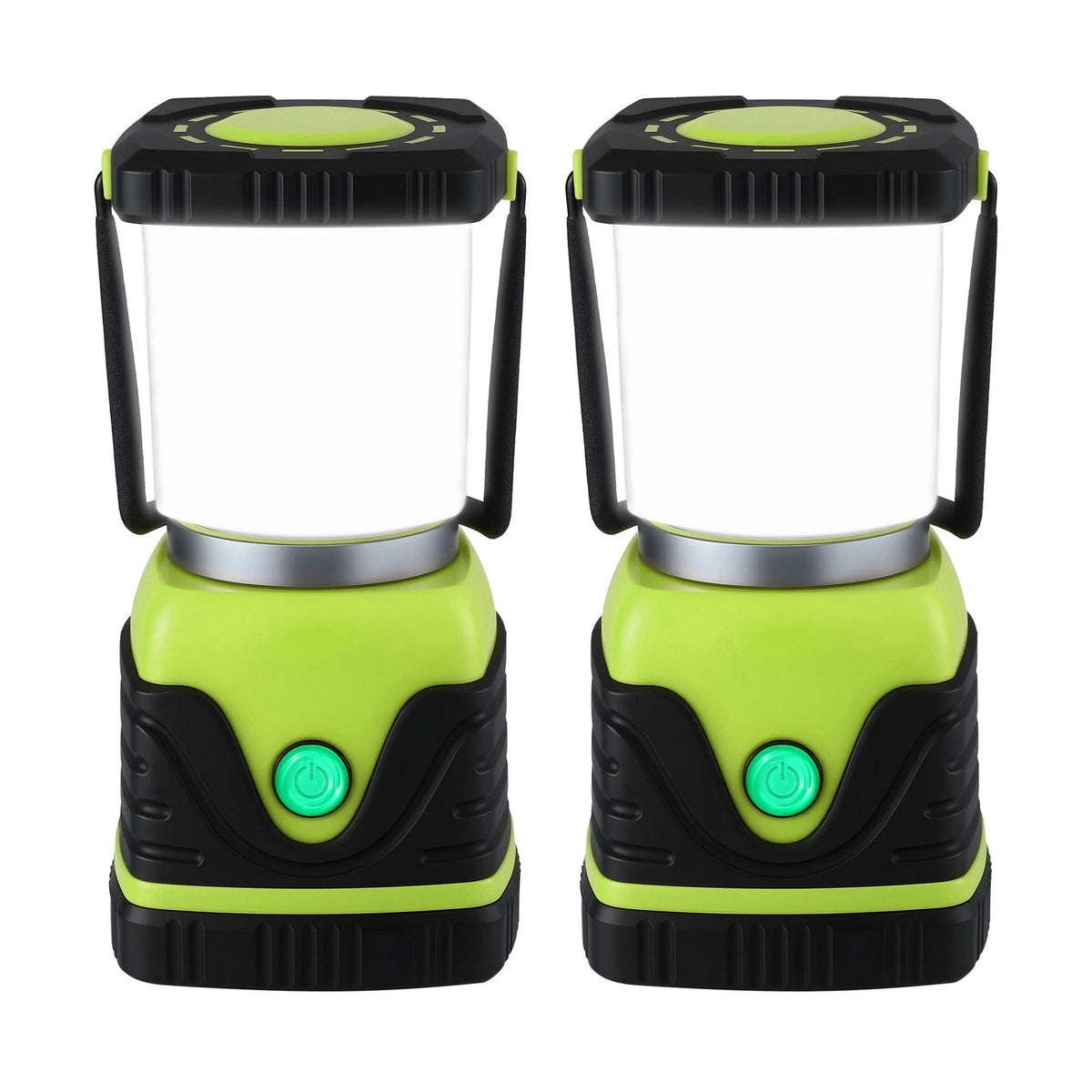 Weisshorn 2PCS LED Camping Lantern 1000LM Portable Waterproof Emergency Light