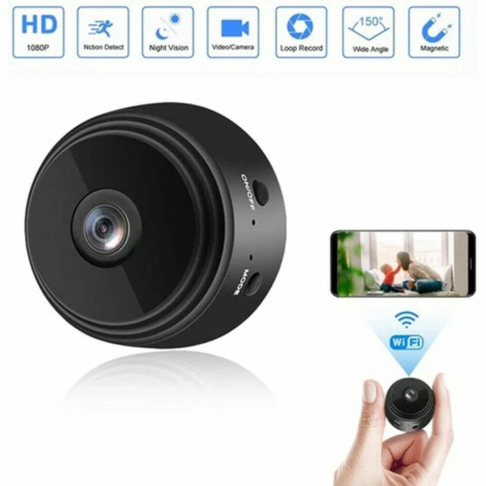 Mini Wifi Wireless IP Surveillan Camera 1080P HD Security Cam Network Monitor